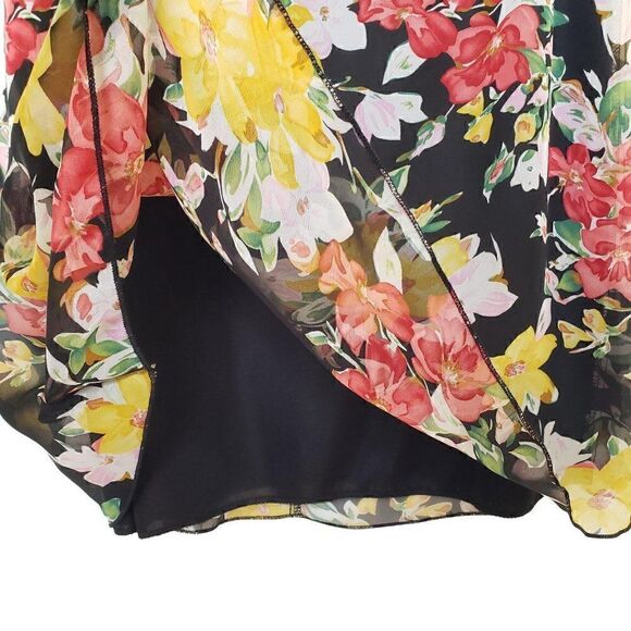 Tabloid Floral Skirt sz xs - Picture 2 of 5